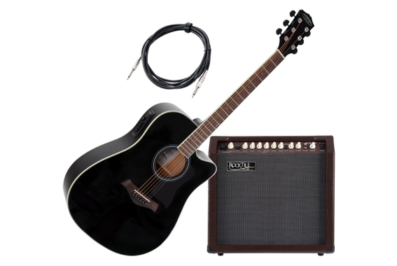 Set clásico de Guitarra Cantabile WS-20 BK "Songwriter Pro" image 1