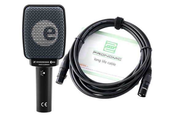 Sennheiser e 906 Mikrofon Set inkl. 5m Kabel image 1
