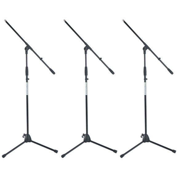 Pronomic MS-116 tripode de micrófono, set incl. bolsa