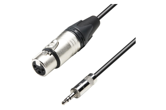 Adam Hall K5 MYF 0300 XLR/3,5mm Jackkabel 3m image 1