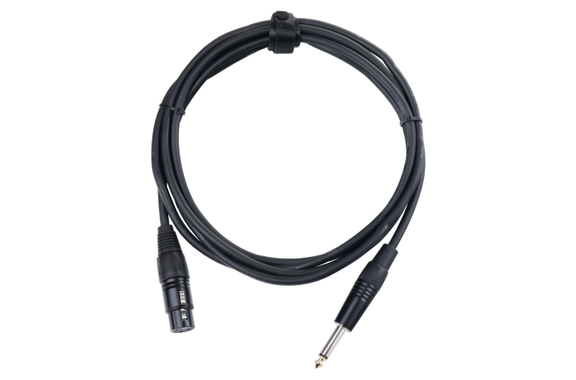 Pronomic Stage XFJ-2.5 Cavo Microfono XLR/Jack 2,5 m Nero image 1