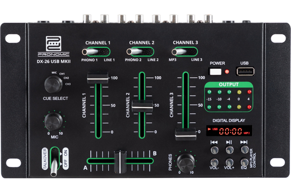 Pronomic DX-26 USB MKII DJ-Mixer image 1