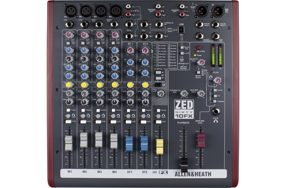 Allen & Heath ZED60-10FX image 1