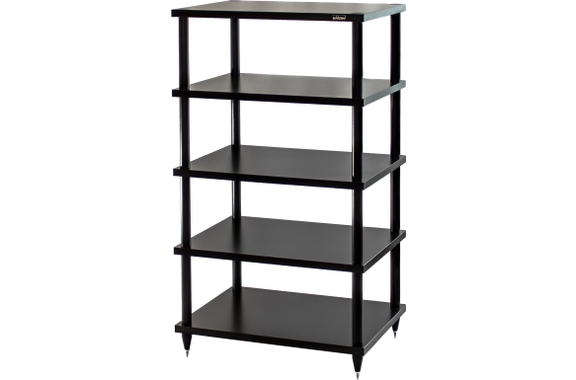 Solidsteel S2-5 HiFi Audio Rack Black image 1
