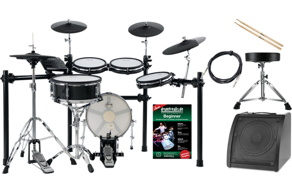 XDrum DD-650 mesh e-drum kit live set image 1
