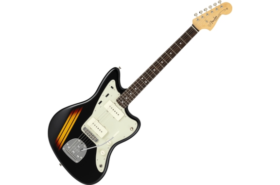 Fender Made in Japan Traditional 2025 Collection 60s Jazzmaster Competition Black / 3-Color Sunburst image 1