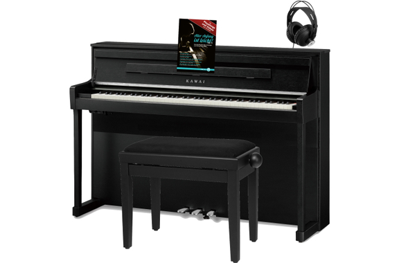 Kawai CA-901 B Digitalpiano schwarz matt Set image 1