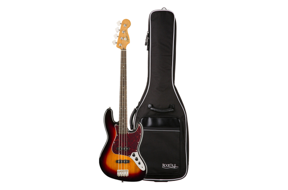 Squier Classic Vibe '60s Jazz Bass LRL 3-Color Sunburst Gigbag Set image 1