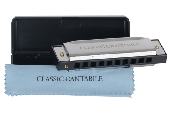 Classic Cantabile AHB-150 ECO Alabama Blues Harmonica C Major image 1