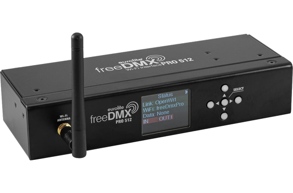 Eurolite FreeDMX PRO 512 Wi-Fi Interface  - 1A Showroom Modell (Zustand: wie neu, in OVP) image 1