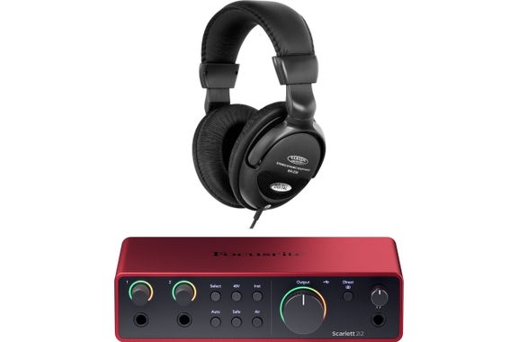 Focusrite Scarlett 2i2 4th Gen Set image 1