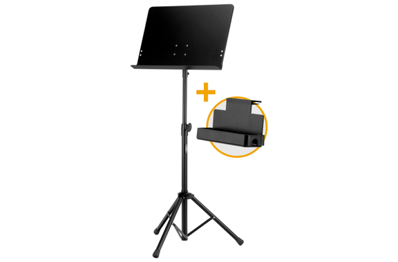 Classic Cantabile Set Deluxe de Atril Orquestal con Caja de Almacenaje image 1