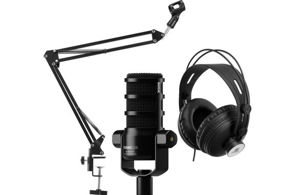 Ensemble Microphone Podcast USB Rode PodMic image 1