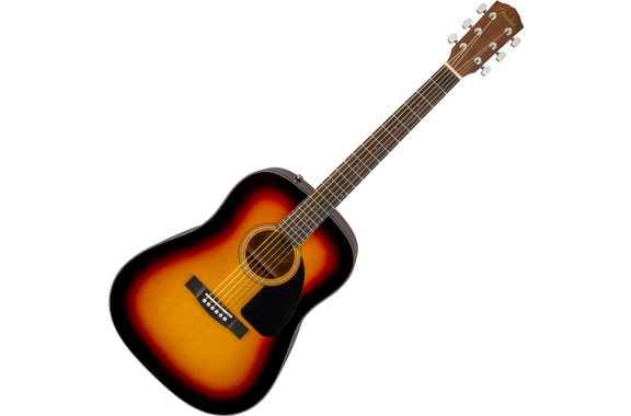 Fender CD-60 Dreadnought V3 Sunburst con Custodia image 1