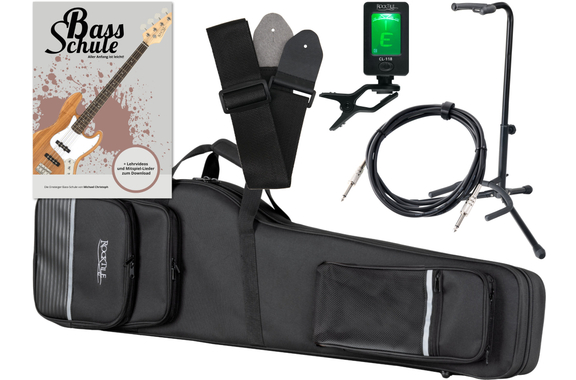 Rocktile 6-Piece Accessory Set for Electric Bass image 1