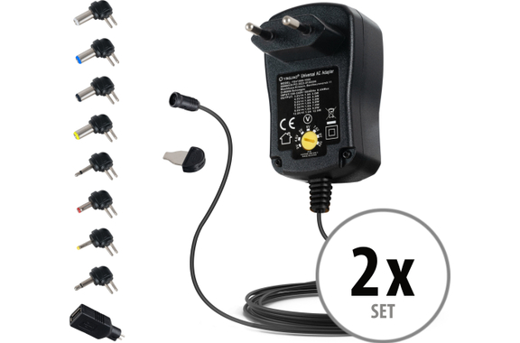 McGrey UAD-1000 Alimentation Universelle 1A Lot de 2 image 1
