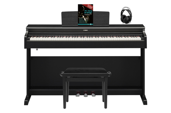 Yamaha Arius YDP-165B E-Piano Negro mate Set image 1