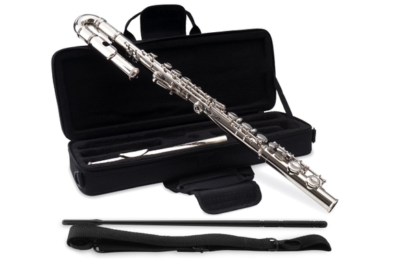 Flûte Traversière Classic Cantabile FL-100J, Maillechort image 1