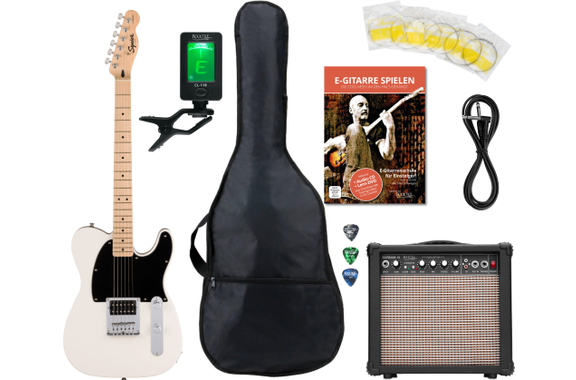 Squier Sonic Esquire Arctic White Starter Set image 1