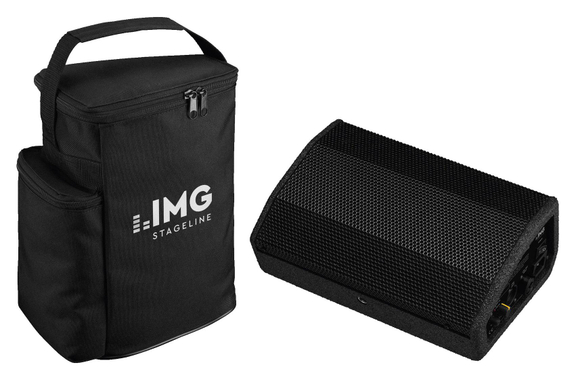IMG Stageline Flat-M100 Bühnenmonitor Set image 1