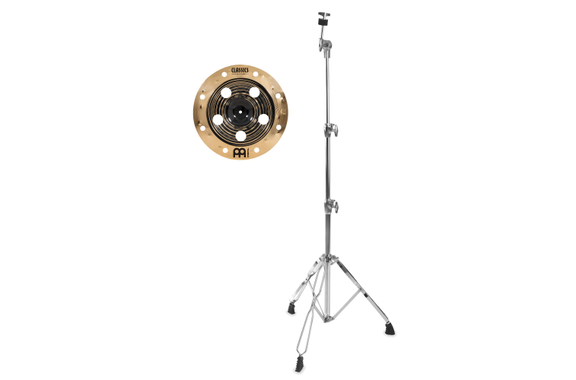 Meinl Classics Custom Dual Set Trash China 16" avec pied de cymbale droit image 1