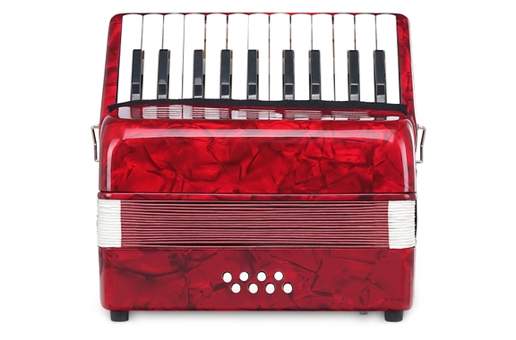 Acordeón Classic Cantabile Secondo para Niños 8 Bajos rojo image 1