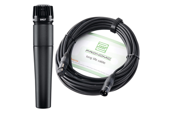Set de Micrófono Shure SM 57-LCE Incl. Cable image 1