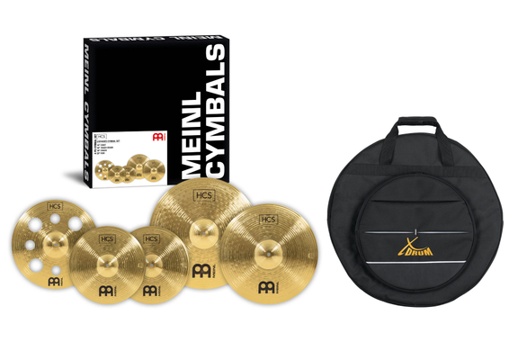 Set de Cymbales Meinl HCS Expanded avec Sac de Cymbales image 1
