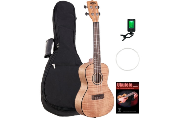 Kala KA-CEM Exotic Mahogany Concert Set image 1