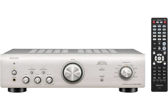 Denon PMA-600NE 2-Kanal HiFi-Stereo-Vollverstärker Silber image 1