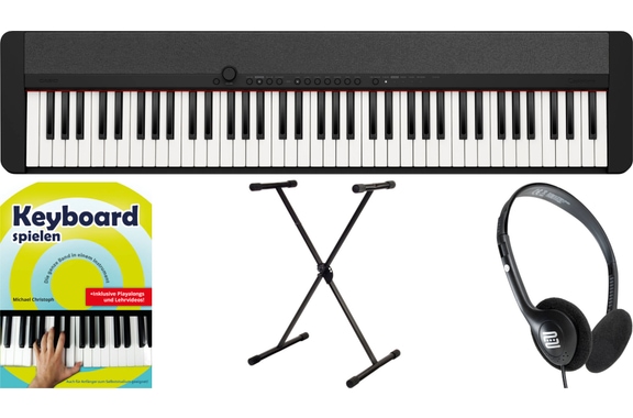 Casio CT-S1BK-76 Casiotone Keyboard Zwart Set image 1