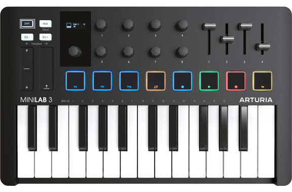 Arturia MiniLab 3 noir image 1