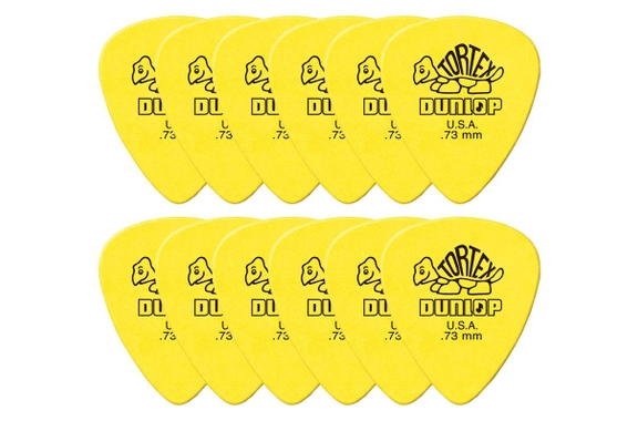 Dunlop Tortex Standard Picks 0,73 mm 12er Player's Pack image 1