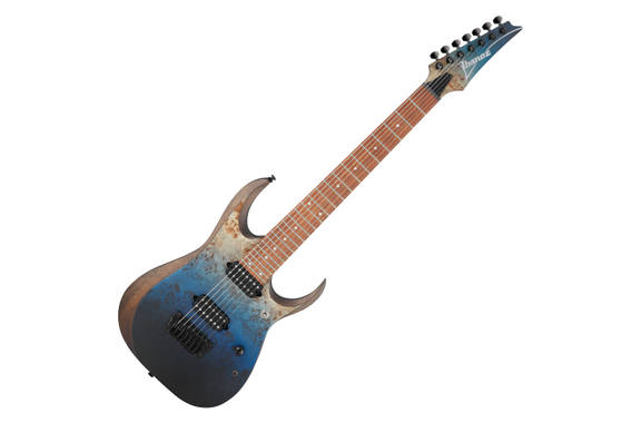 Ibanez RGD7521PB-DSF Deep Seafloor Fade Flat image 1