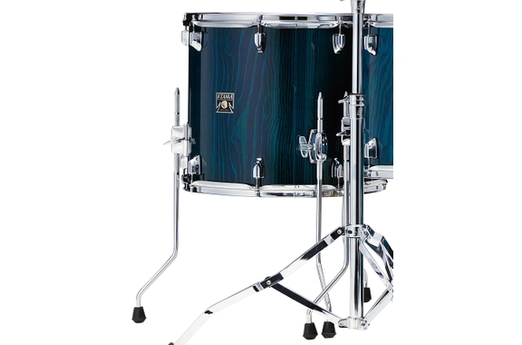 Tama CLF18D-PGHP Superstar Classic Floor Tom 18" x 16" Gloss Sapphire Lacebark Pine image 1