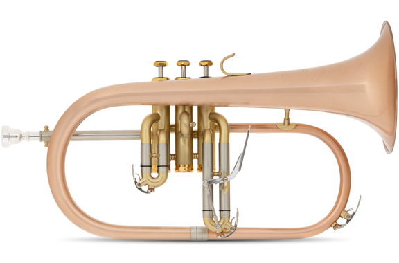 Lechgold FH-60GB Bugle en Sib brossé image 1
