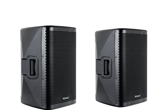 Pronomic C-210 MA 10" Active Speaker 400 Watt Stereo Set image 1