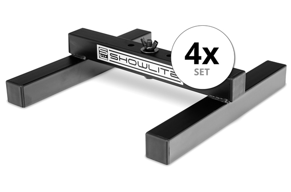 Showlite FLS-10 PAR Supporto da Terra per Luci 1-Via Set 4 Pezzi image 1