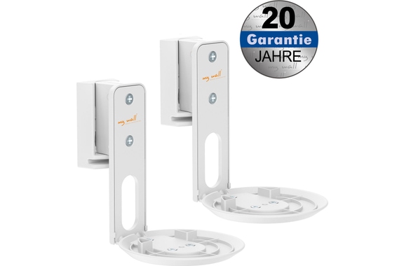 my wall HS 40 2 Wall Mounts for SONOS Era 100 Speakers White image 1