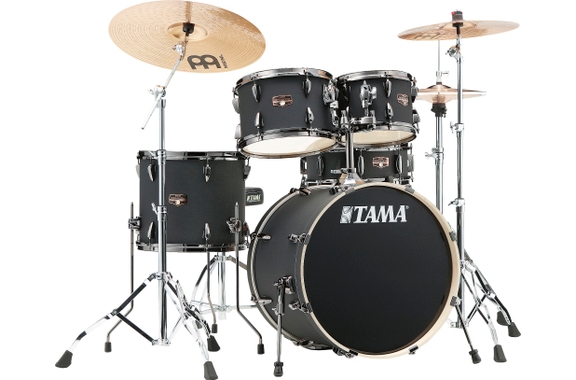 Tama IP50H6WBN-BOB Imperialstar Drumkit Blacked Out Black image 1