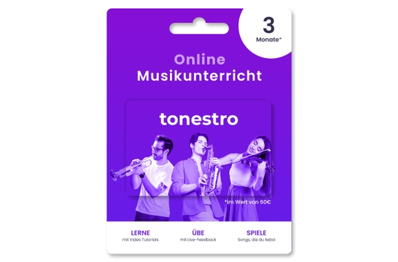 tonestro Guthaben-Karte 3 Monate image 1