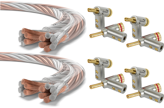 Oehlbach Rattle Snake SP-30 Lautsprecherkabel 2x4m Set1 image 1