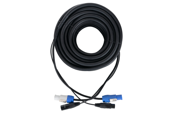 Pronomic Stage PPD-20 Cavo Ibrido Powerplug/DMX image 1