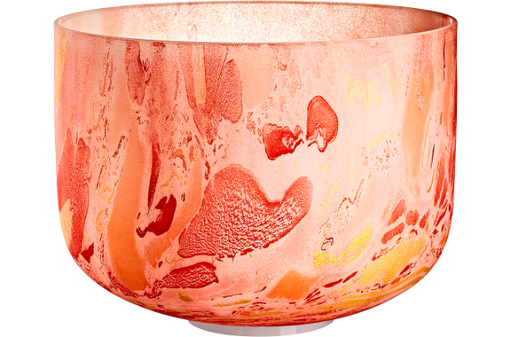 Meinl Sonic Energy MCSB10D Bol Chantant En Cristal Marbré 10" D4 Orange image 1