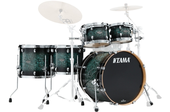 Tama MBS52RZS-MSL Starclassic Performer Shellkit Molten Steel Burst image 1