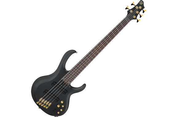 Ibanez BTB605LM-BKF BTB Electric Bass Black Flat image 1