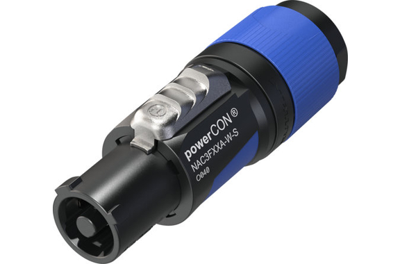 Connecteur powerCON Neutrik NAC3FXXA-W-S image 1