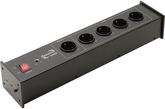 Regleta HiFi Dynavox X2000B Negra image 1