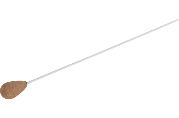 Classic Cantabile B-2 Baton white, round cork handle image 1