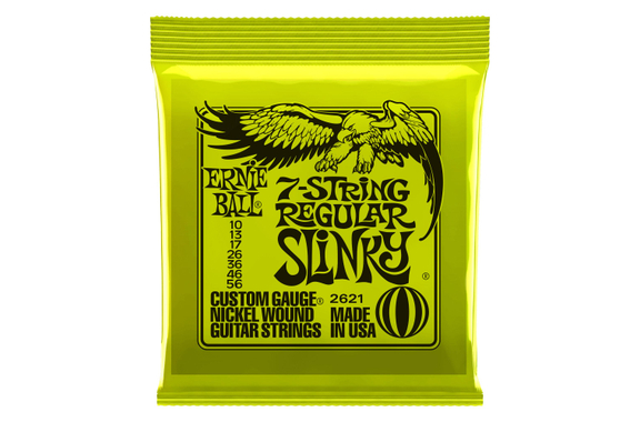 Ernie Ball 2621 Regular Slinky 7-String image 1